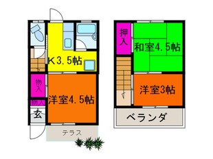 杉本荘の物件間取画像